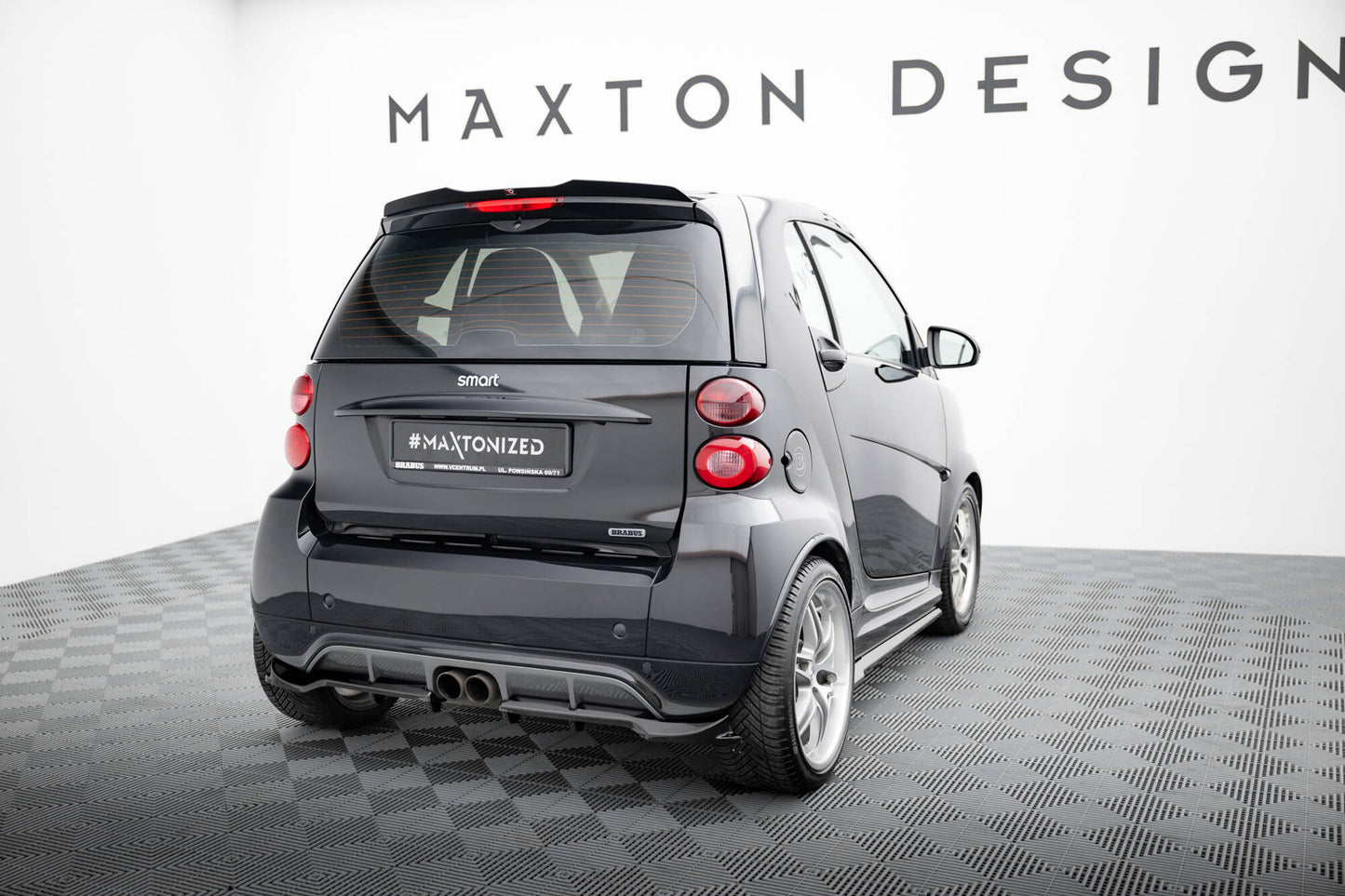 Smart Fortow Brabus C451 - Heck Dachspoiler