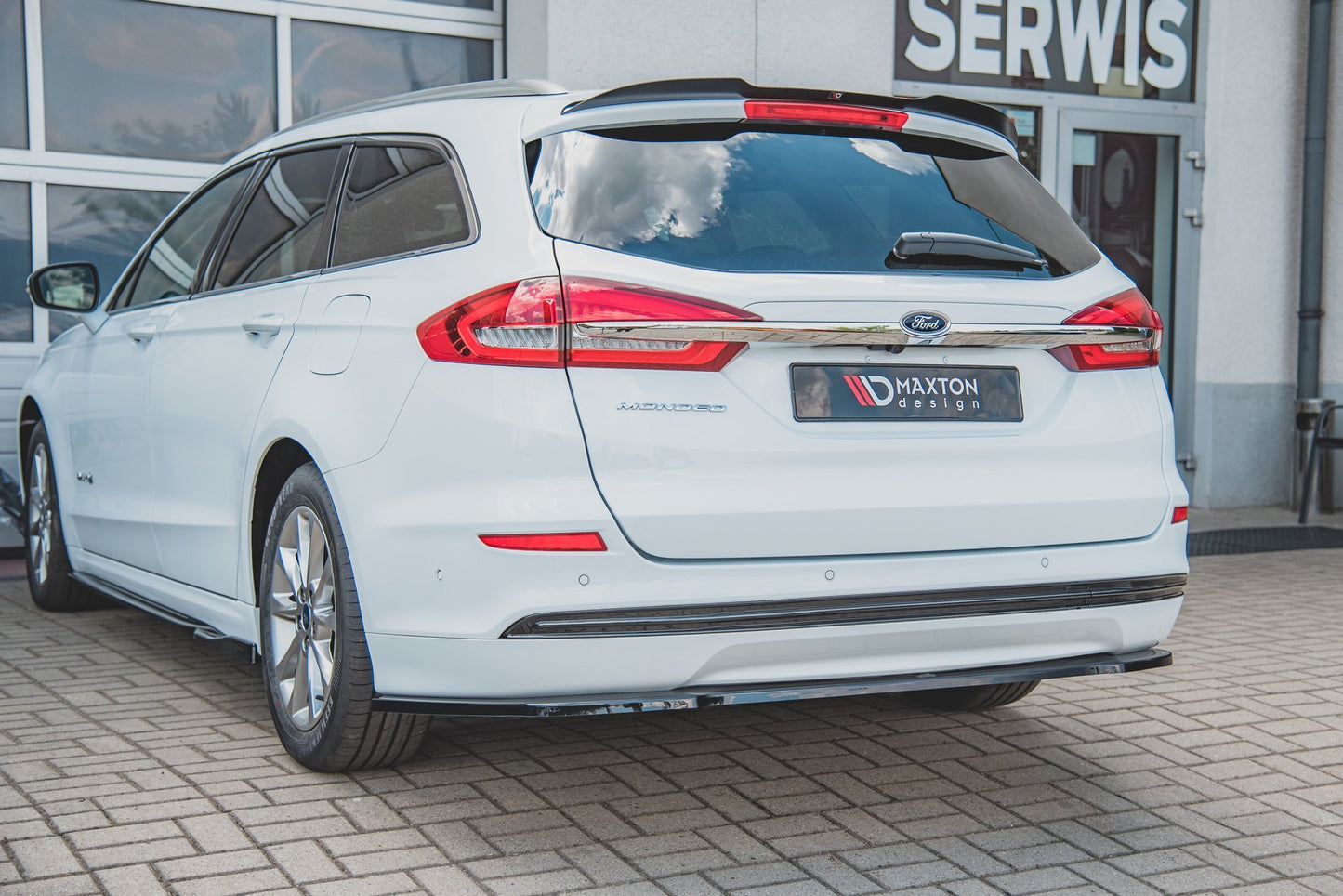 Ford Mondeo Mk5 Facelift Kombi - Heck Dachspoiler