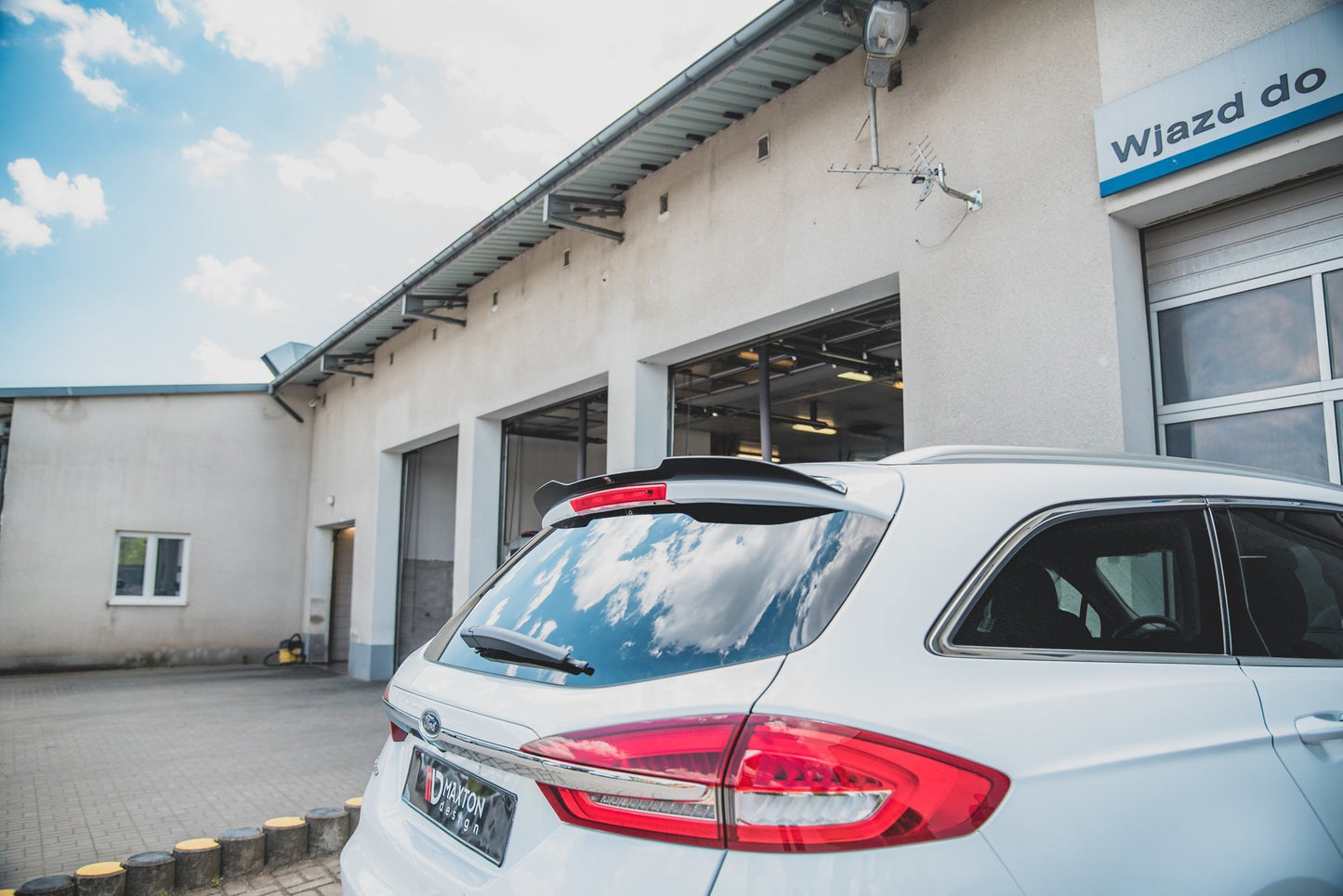 Ford Mondeo Mk5 Facelift Kombi - Heck Dachspoiler
