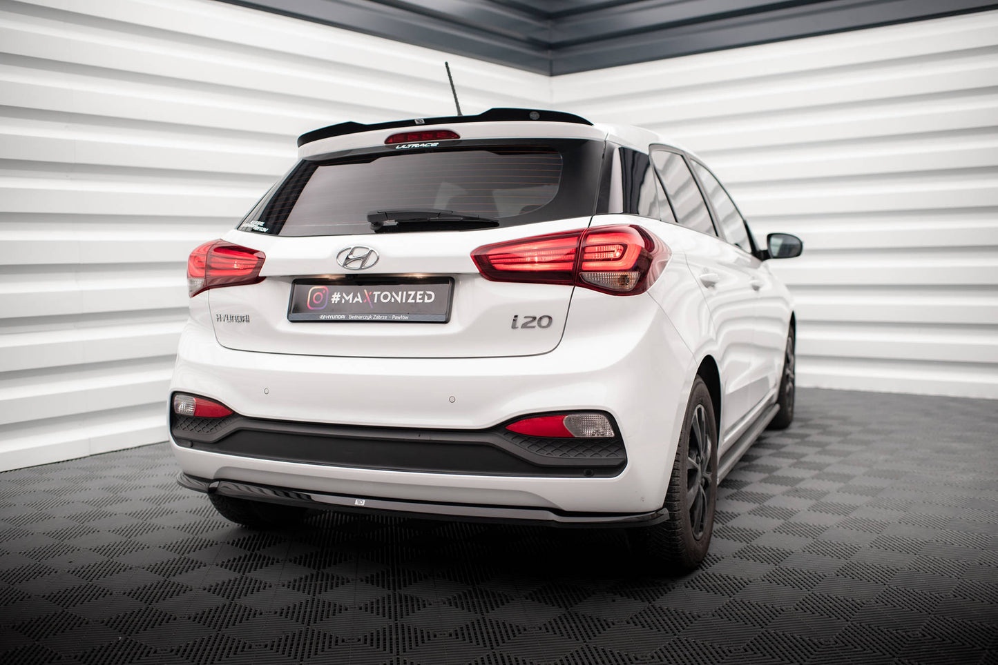 Hyundai i20 Mk2 Facelift - Heck Dachspoiler