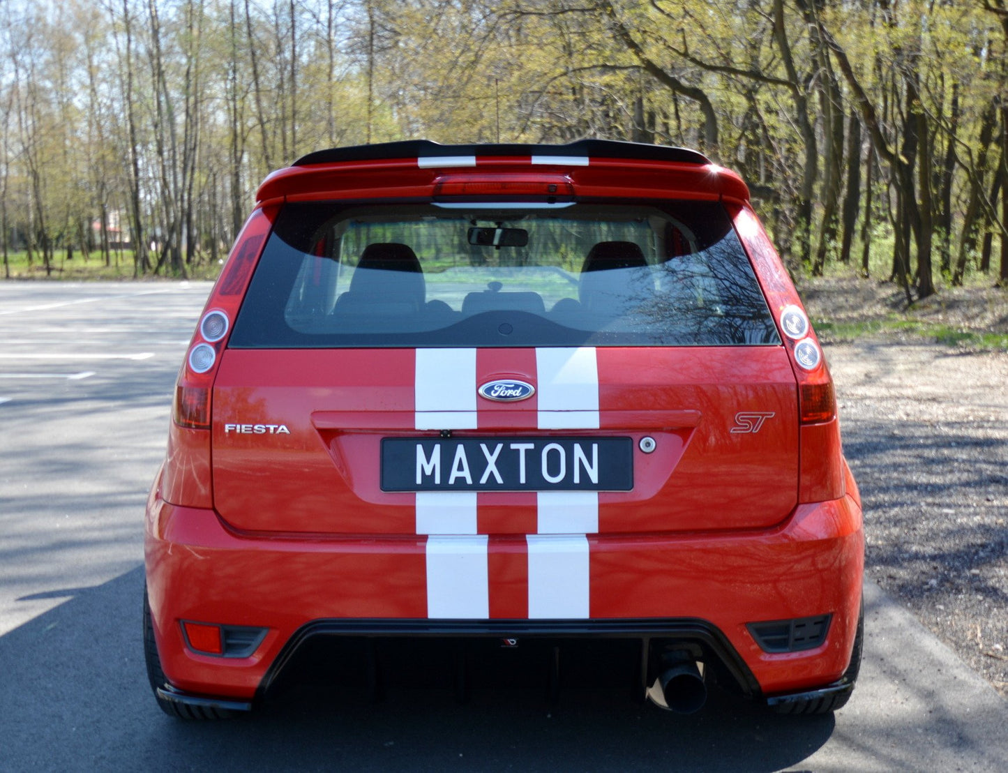 Ford Fiesta ST Mk6 - Heck Dachspoiler V.1