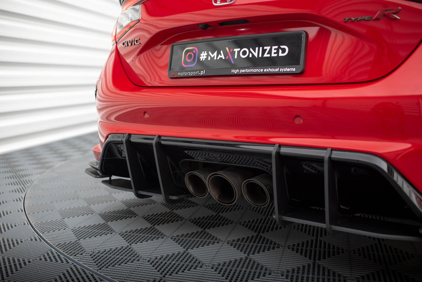 Honda Civic Type R Mk11 - Street Pro Heckschürze + Flaps
