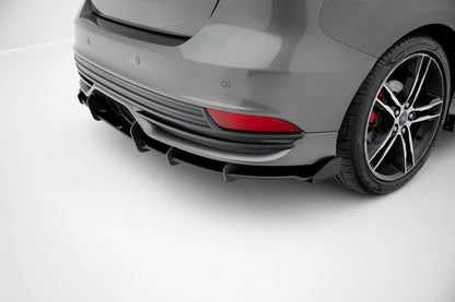 Ford Focus ST Mk3 Facelift - Street Pro Heckschürze + Flaps