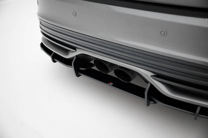 Ford Focus ST Mk3 Facelift - Street Pro Heckschürze + Flaps