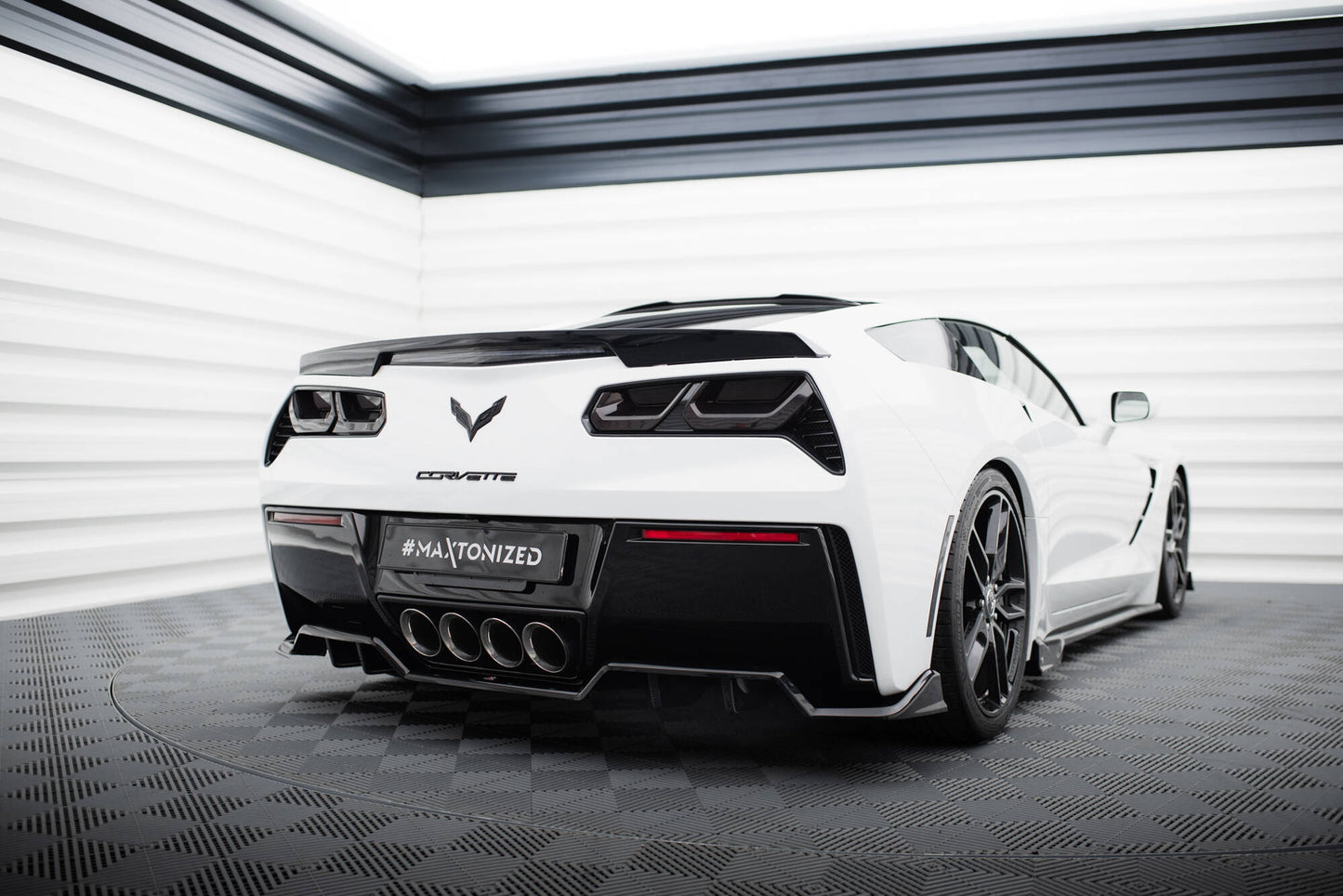 Chevrolet Corvette Stingray C7 - Heck Ansatz