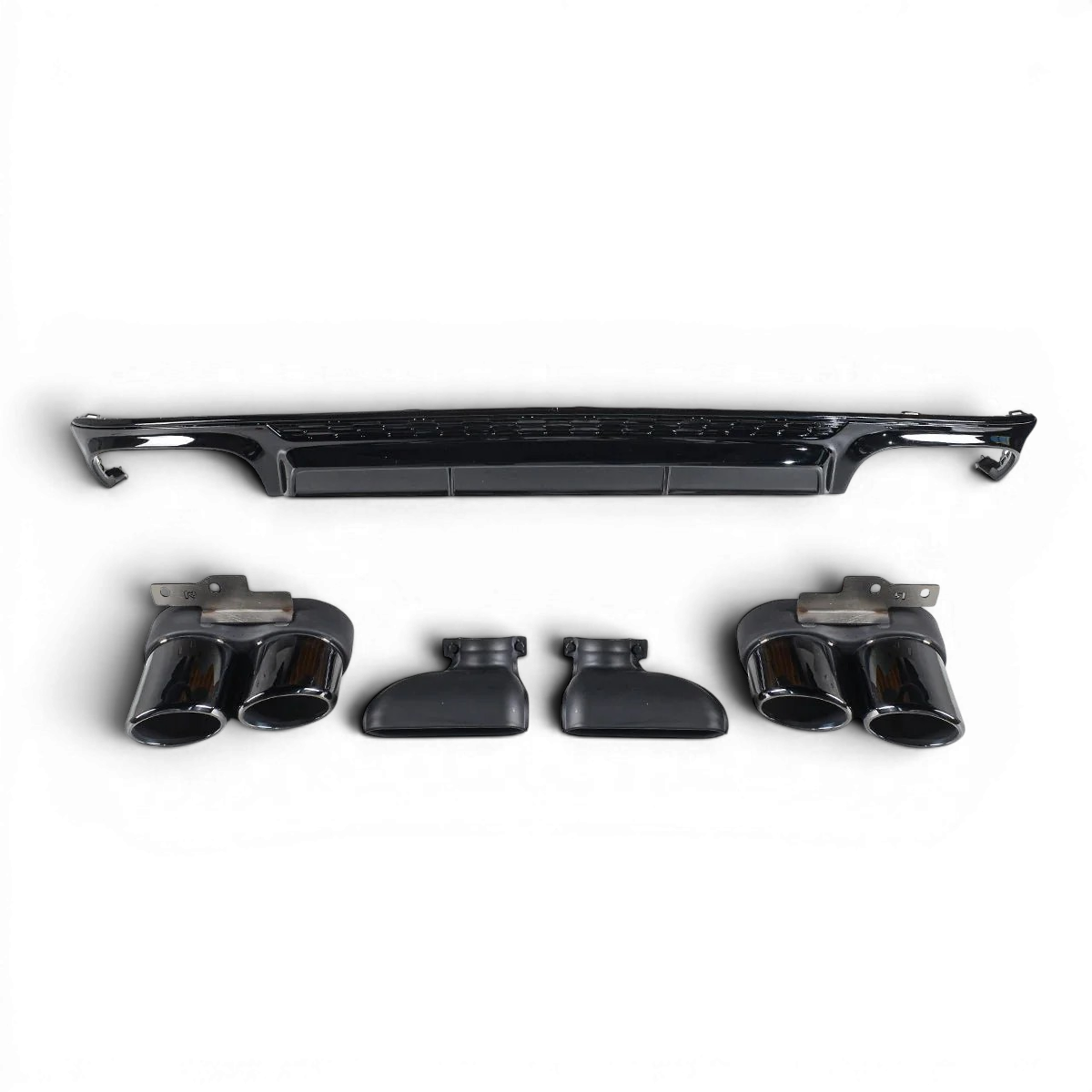 Audi A6 C8 - Heck Diffusor + Auspuffblenden