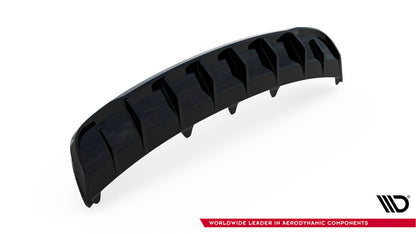 Audi A4 B8 Facelift Avant Heck Diffusor (Version ohne Auspuff)