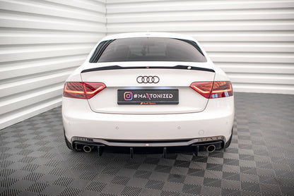 Audi A5 8T Facelift Coupe Heck Diffusor O-O