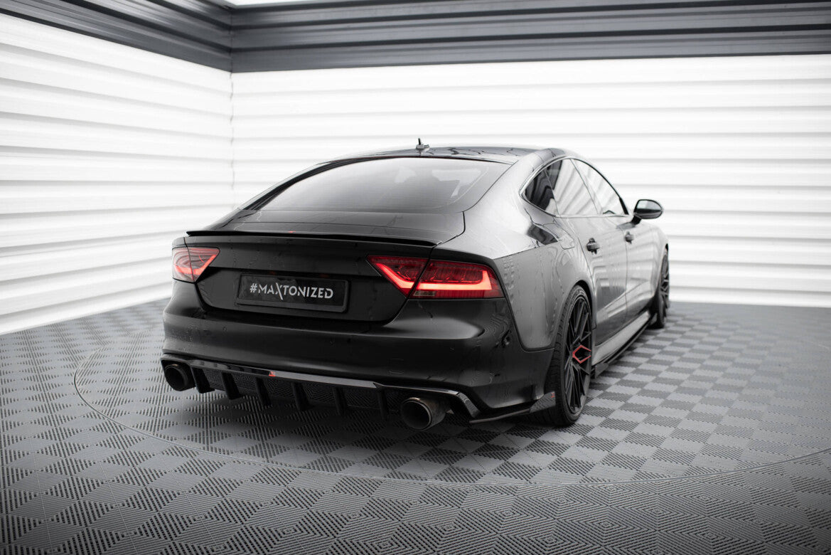 Audi A7 C7 S-Line Heck Diffusor O-O