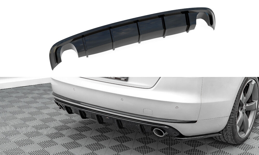 Audi A8 D4 Heck Diffusor