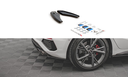Audi S3 8Y Facelift Sportback Heck Ansatz Flaps