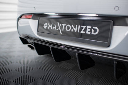 Opel Astra GTC OPC-Line - Heck Diffusor Ansatz O-O