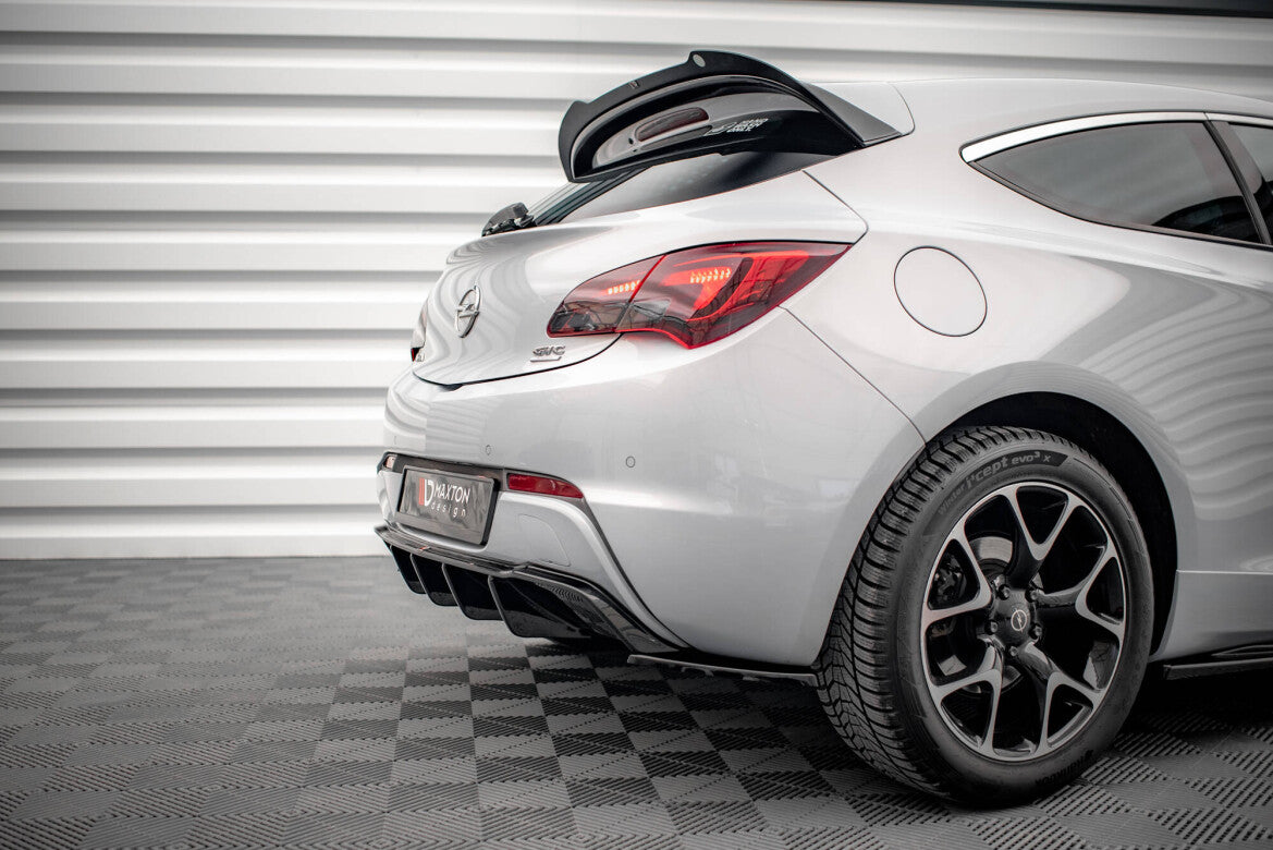 Opel Astra GTC OPC-Line - Heck Diffusor Ansatz O-