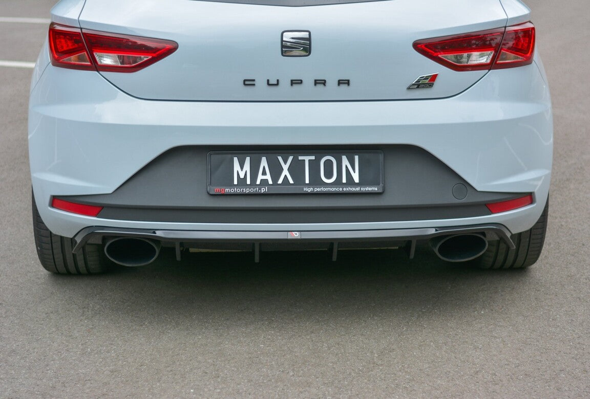 Seat Leon Cupra - Heck Diffusor Ansatz