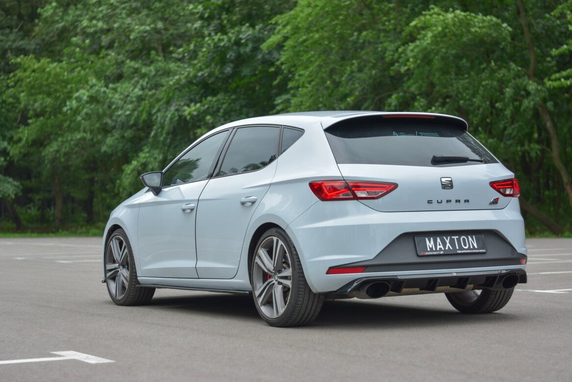 Seat Leon Cupra - Heck Diffusor Ansatz