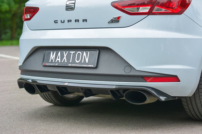 Seat Leon Cupra - Heck Diffusor Ansatz