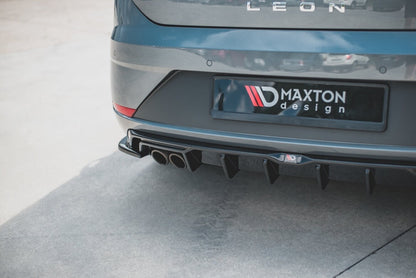 Seat Leon FR Facelift - Heck Diffusor