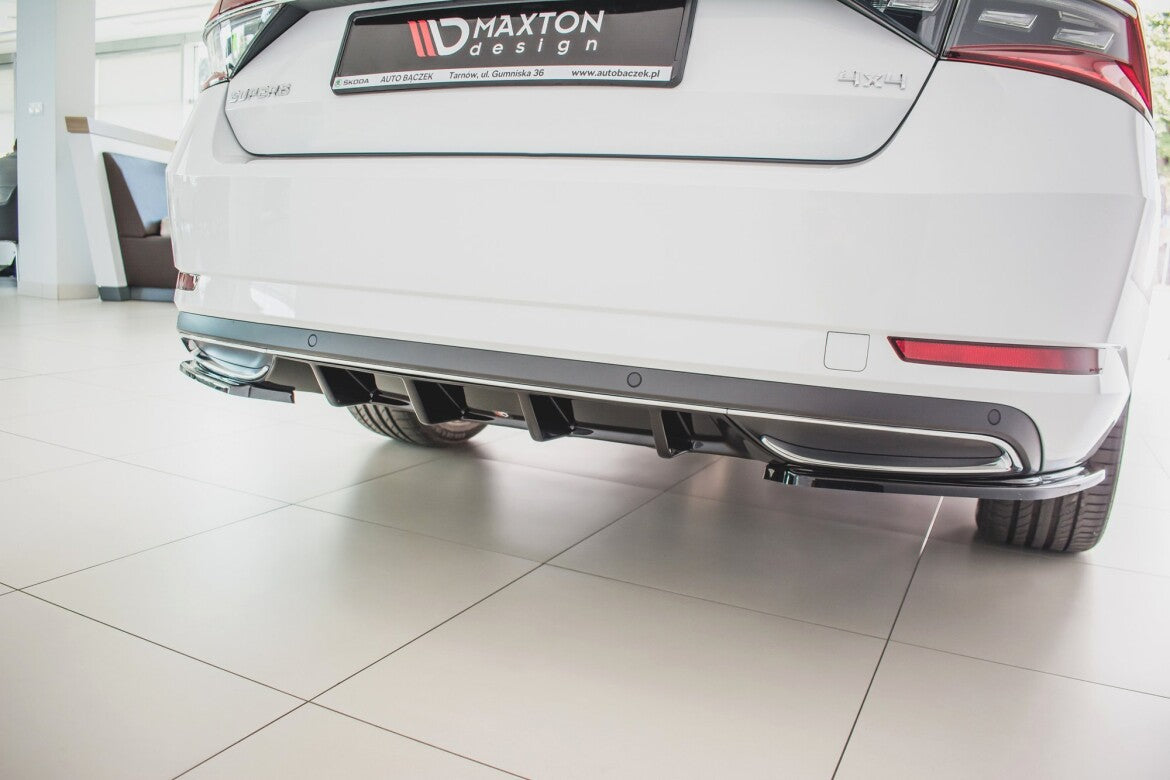 Skoda Superb Facelift - Heck Ansatz