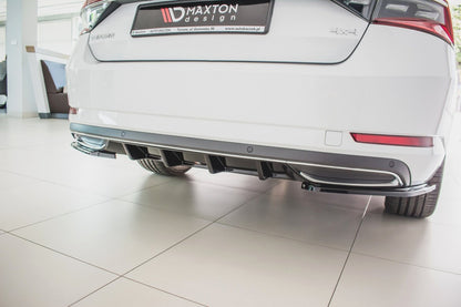 Skoda Superb Facelift - Heck Ansatz