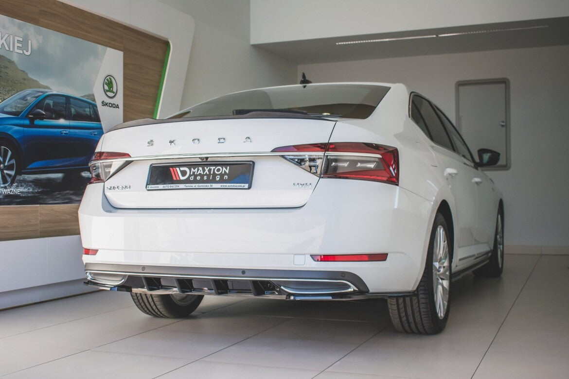 Skoda Superb Facelift - Heck Ansatz