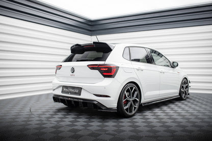 VW Polo GTI Facelift - Heck Diffusor Aufsatz