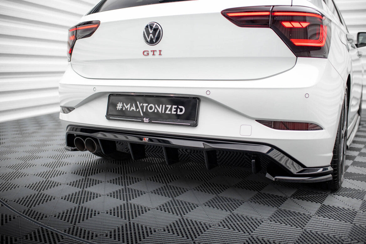 VW Polo GTI Facelift - Heck Diffusor Aufsatz