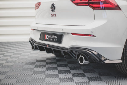 VW Golf 8 GTI - Heck Diffusor Aufsatz V.2