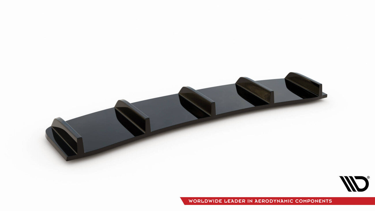 Audi A7 C7 Facelift S-Line Heck Diffusor Ansatz DTM Optik