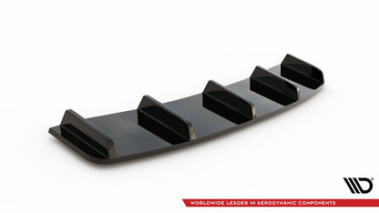 Audi A7 C7 Facelift S-Line Heck Diffusor Ansatz DTM Optik