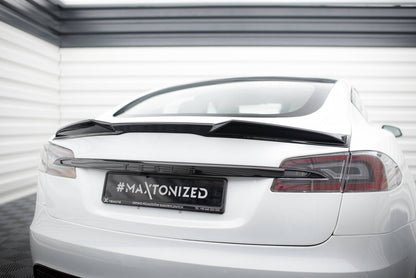 Tesla Model S Plaid - 3D Heck Spoiler