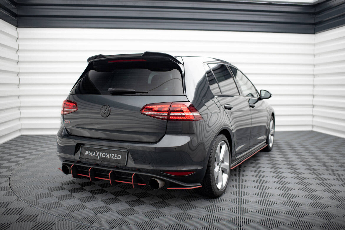 VW Golf 7 - 3D Heck Dachspoiler