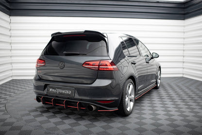 VW Golf 7 - 3D Heck Dachspoiler