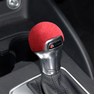 Hochwertige Autohebelgetriebe-Griffabdeckung aus Wildleder für Audi Q2L/A3 - RSHOP