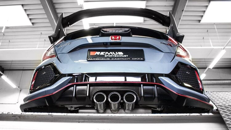 Honda Civic (10) Type R - REMUS Duplex Performance Auspuff ab Katalysator REMUS 