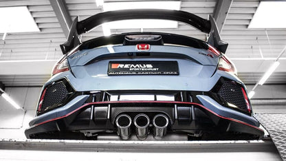 Honda Civic (10) Type R - REMUS Duplex Performance Auspuff ab Katalysator REMUS 