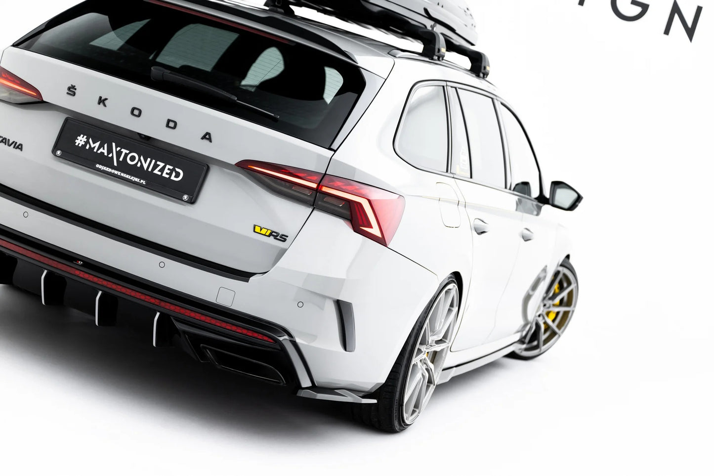 Skoda Octavia RS - Heck Flaps V.7