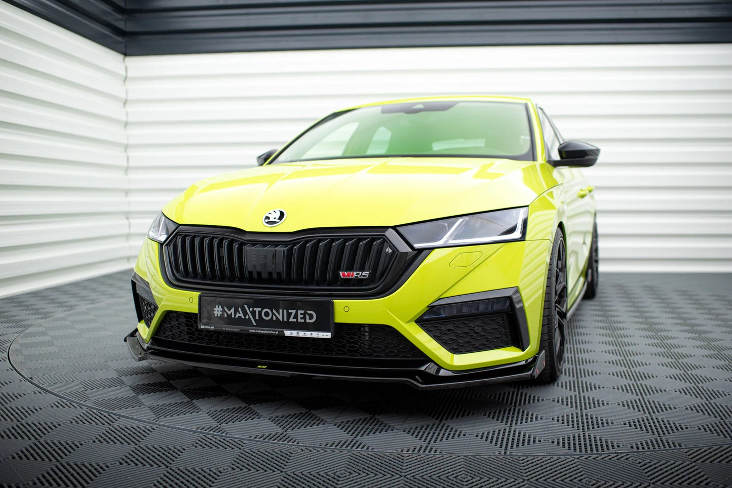 Skoda Octavia RS - Frontspoiler - Frontlippe V.2 + Flaps