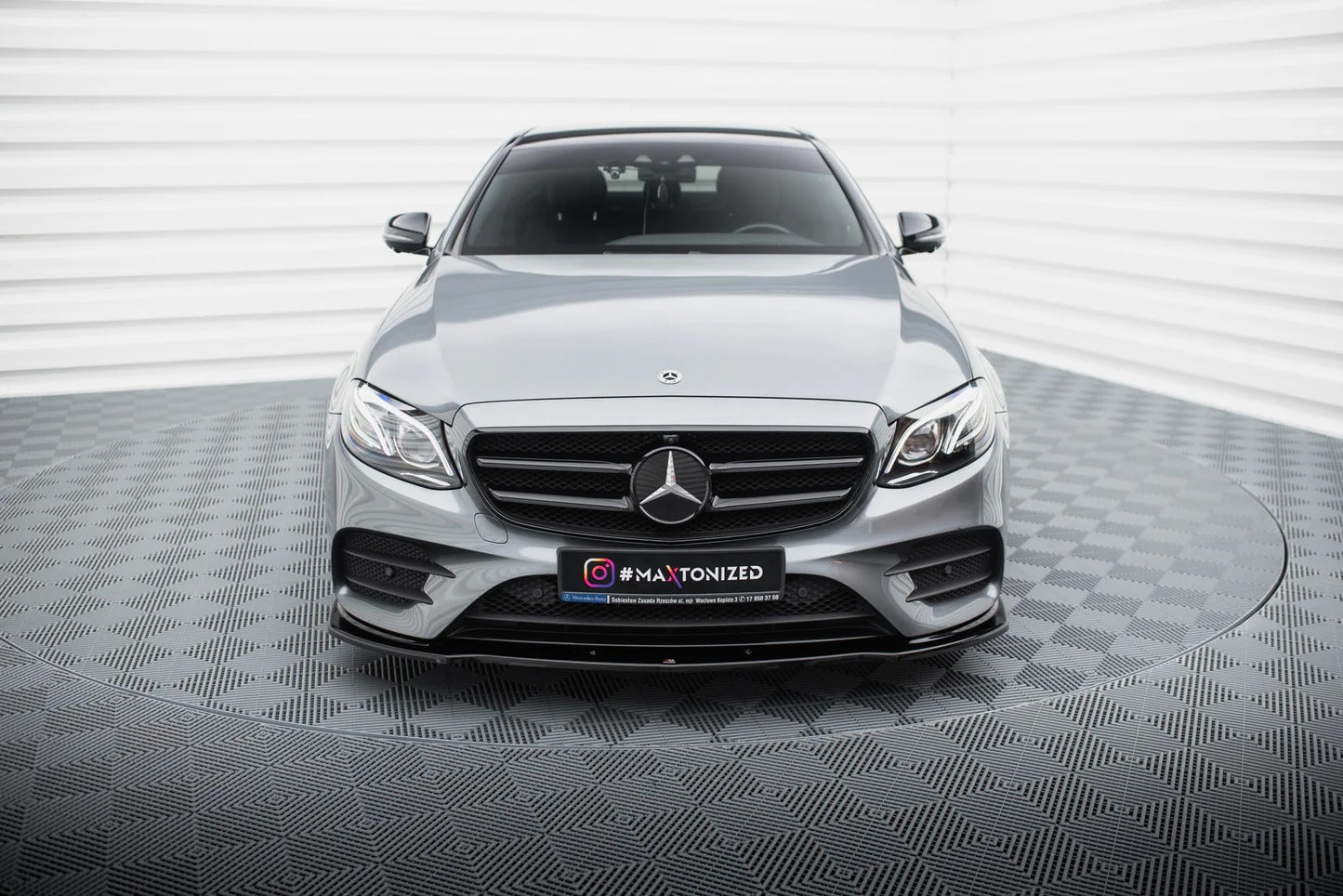 Mercedes E43 AMG / AMG-Line - Frontspoiler - Frontlippe