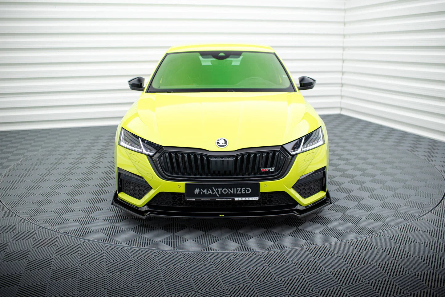 Skoda Octavia RS - Frontspoiler - Frontlippe V.2 + Flaps