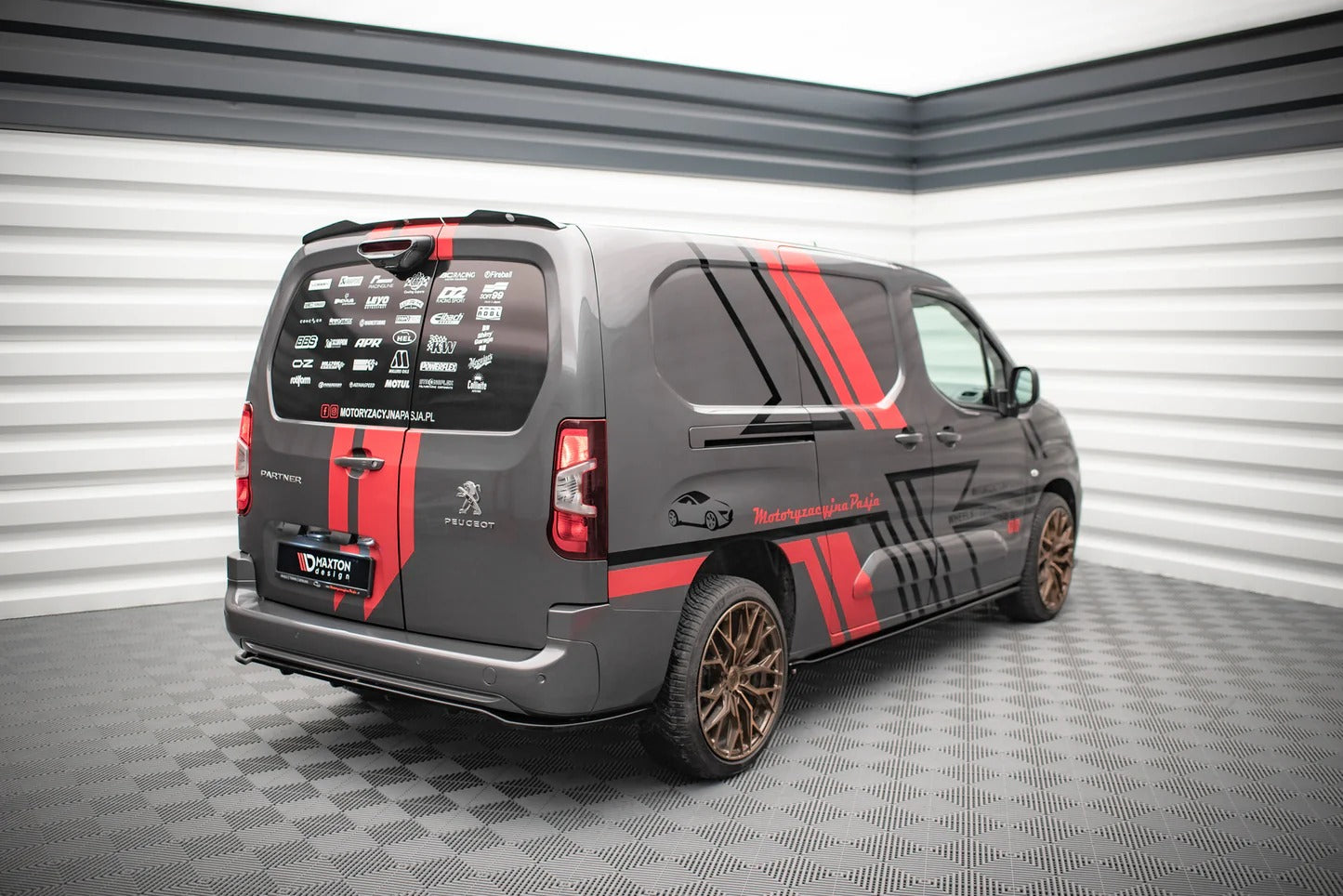 Peugeot Partner - Heck Dachspoiler
