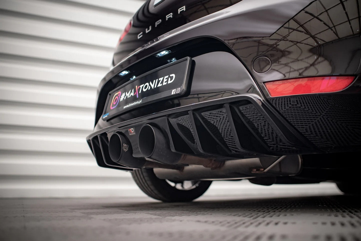Seat Leon Cupra / FR - Heck Diffusor Ansatz