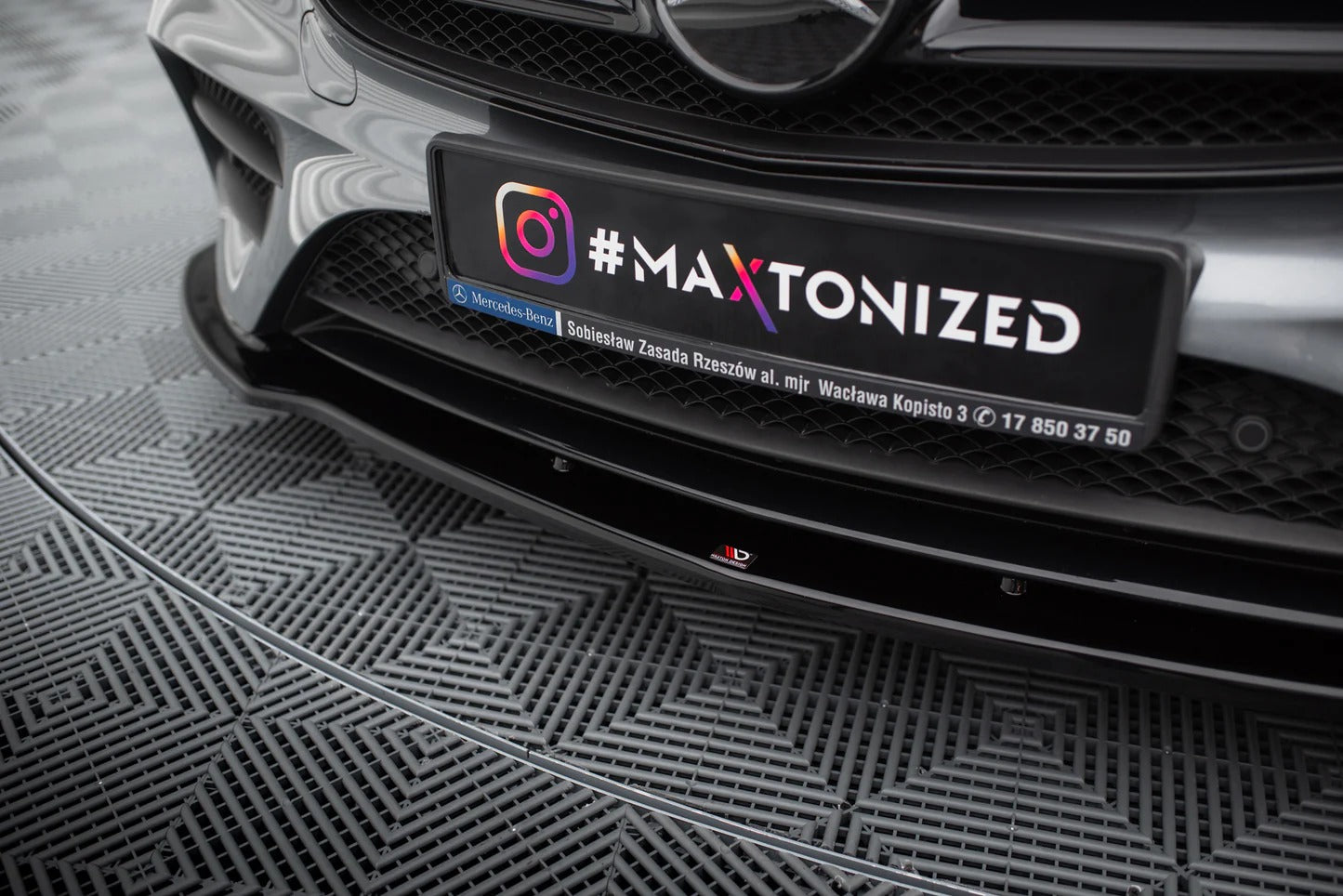 Mercedes E43 AMG / AMG-Line - Frontspoiler - Frontlippe