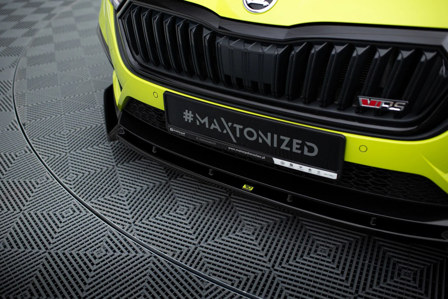 Skoda Octavia RS - Frontspoiler - Frontlippe V.1