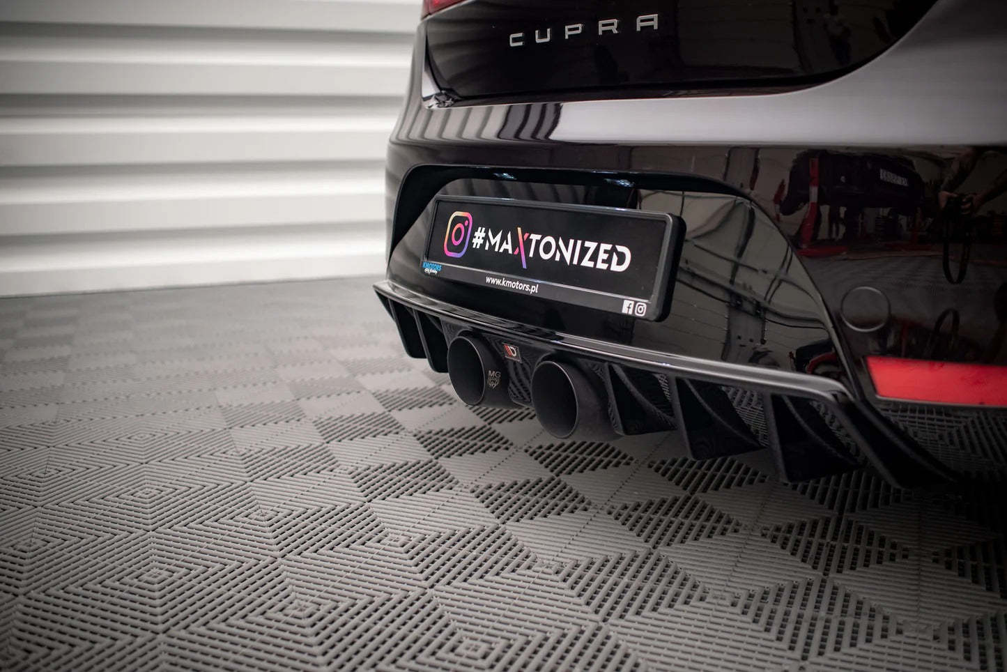 Seat Leon Cupra / FR - Heck Diffusor Ansatz
