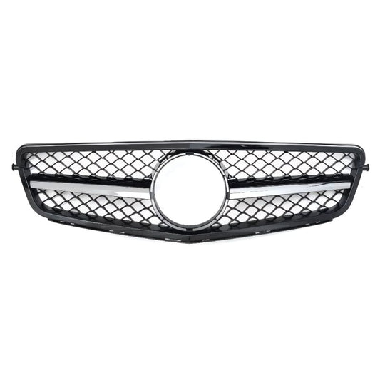 Mercedes C-Klasse W204 S204 Sportgrill Schwarz + Chrom RSHOP 
