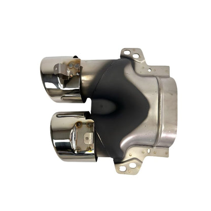 Mercedes C-Klasse W205 C205 A205 Diffusor + Auspuffblenden (Chrom) RSHOP 