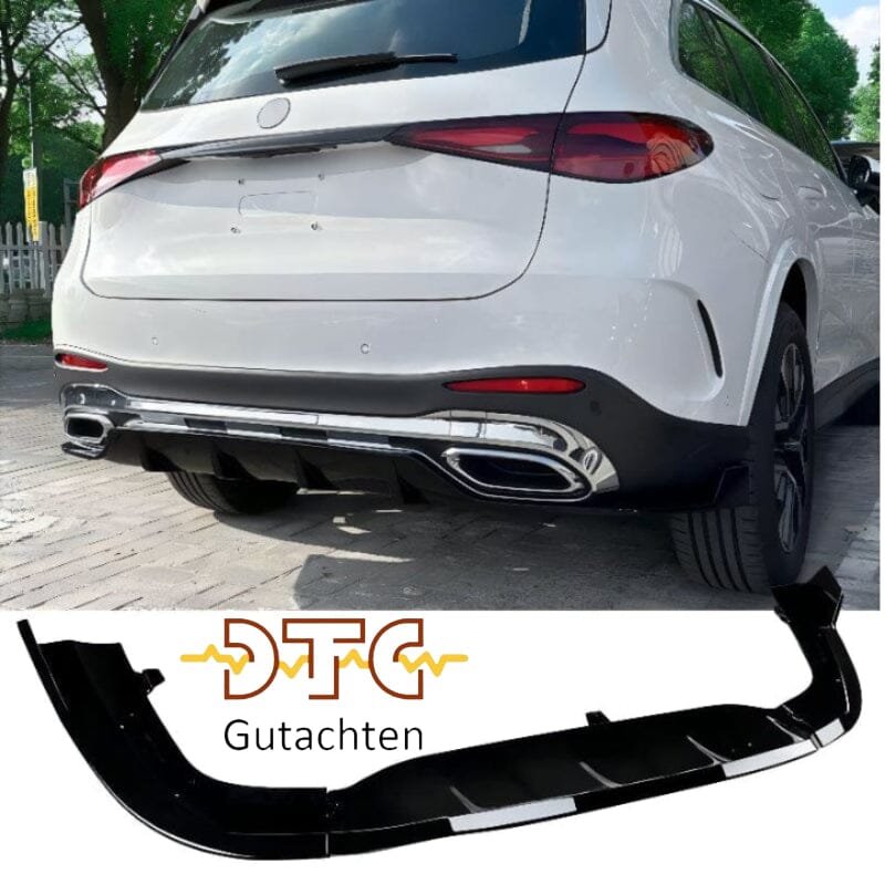 Mercedes GLC X254 SUV C254 Coupe AMG Line Heckdiffusor Ansatz BestTuning 
