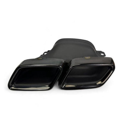 Mercedes GLE-Klasse W166 Diffusor mit Auspuffblenden 2x2 (schwarz) RS 