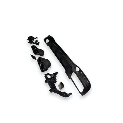 Mercedes GLE-Klasse W166 Diffusor mit Auspuffblenden 2x2 (schwarz) RS 