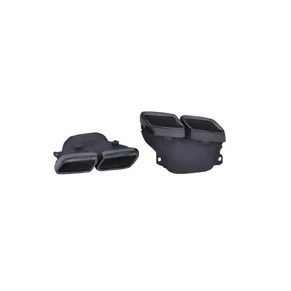 Mercedes GLE-Klasse W166 Diffusor mit Auspuffblenden 2x2 (schwarz) RS 
